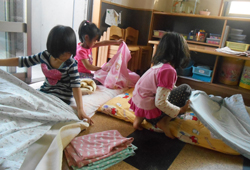 布団カバー取替