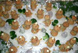 クリスマス雪だるまコロッケ